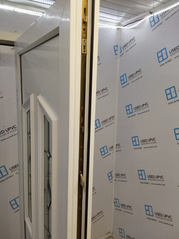 Used White Upvc Front Door 910mm x 2090mm C12D06 - Image 4