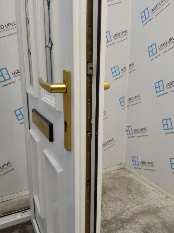 Used White Upvc Front Door 910mm x 2090mm C12D06 - Image 5