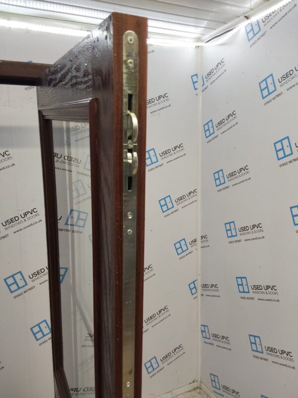 Used Rosewood Composite Back Door 870mm x 2040mm C12D07 - Image 4