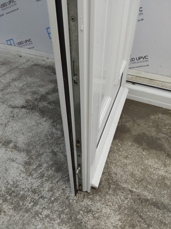Used White Upvc Back Door 820mm x 2030mm C12D10 - Image 7