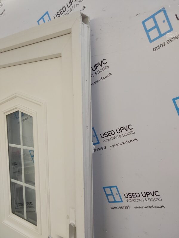 Used White Upvc Back Door 1020mm x 2125mm 0622 - Image 10