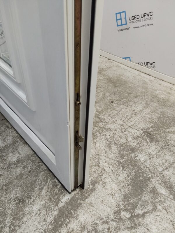 Used White Upvc Back Door 1020mm x 2125mm 0622 - Image 6