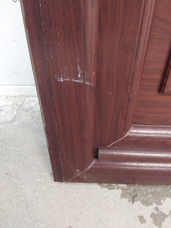 Used Rosewood Upvc Back Door 915mm x 2025mm (Reduce To 890mm) 0411 - Image 13