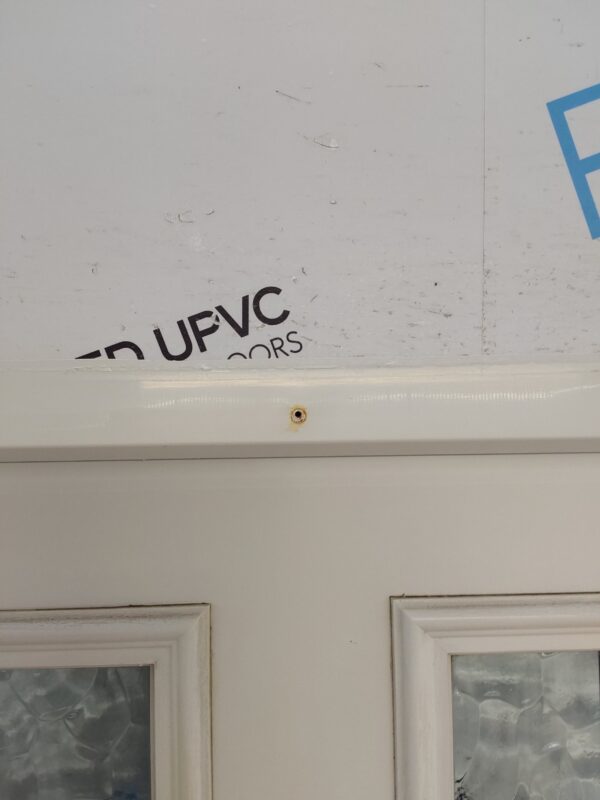 Used White Upvc Back Door 870mm x 2020mm 0189 - Image 10