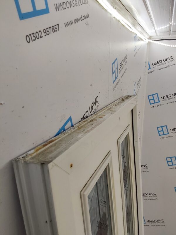 Used White Upvc Back Door 870mm x 2020mm 0189 - Image 12