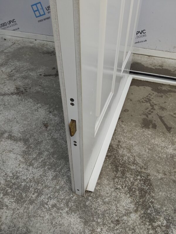 Used White Upvc Back Door 870mm x 2020mm 0189 - Image 6