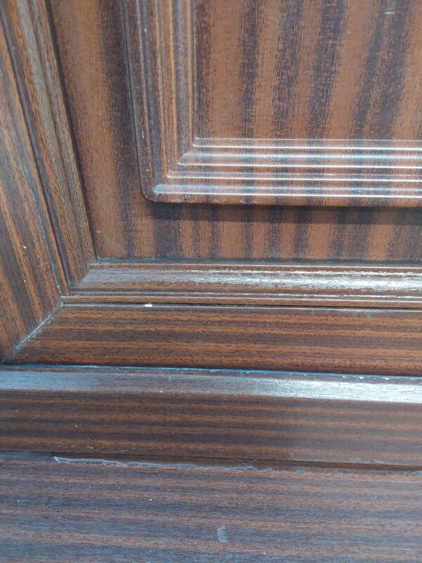 Used Woodgrain Upvc Back Door 895mm x 2085mm (Reduce To 880mm) 0029 - Image 9