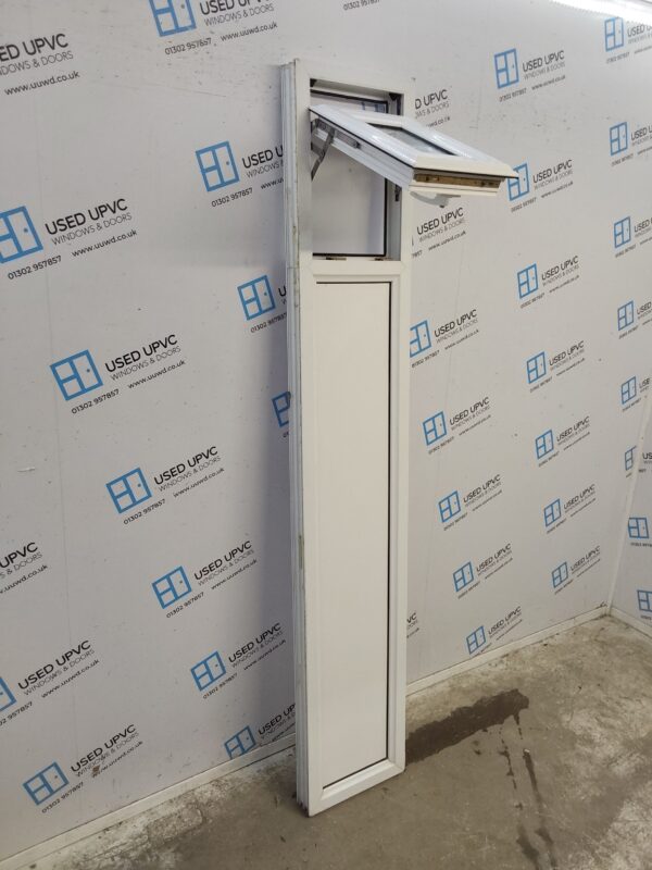 Used White Upvc Side Panel 365mm x 2060mm SP021 - Image 3