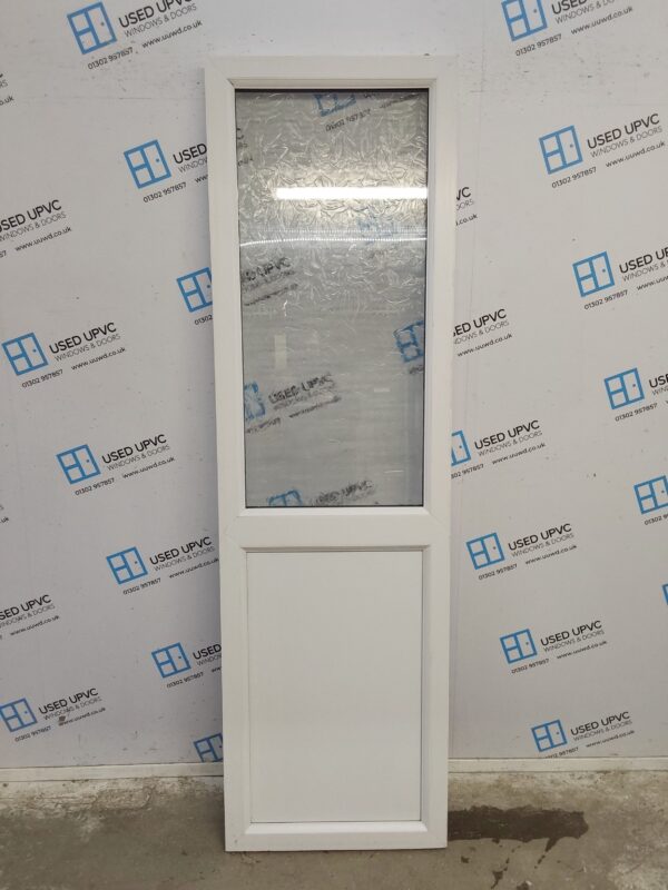 Used White Upvc Side Panel 605mm x 2050mm SP042 - Image 2