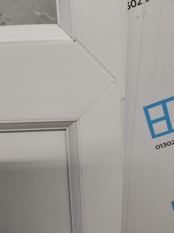 Used White Upvc Side Panel 605mm x 2050mm SP042 - Image 3