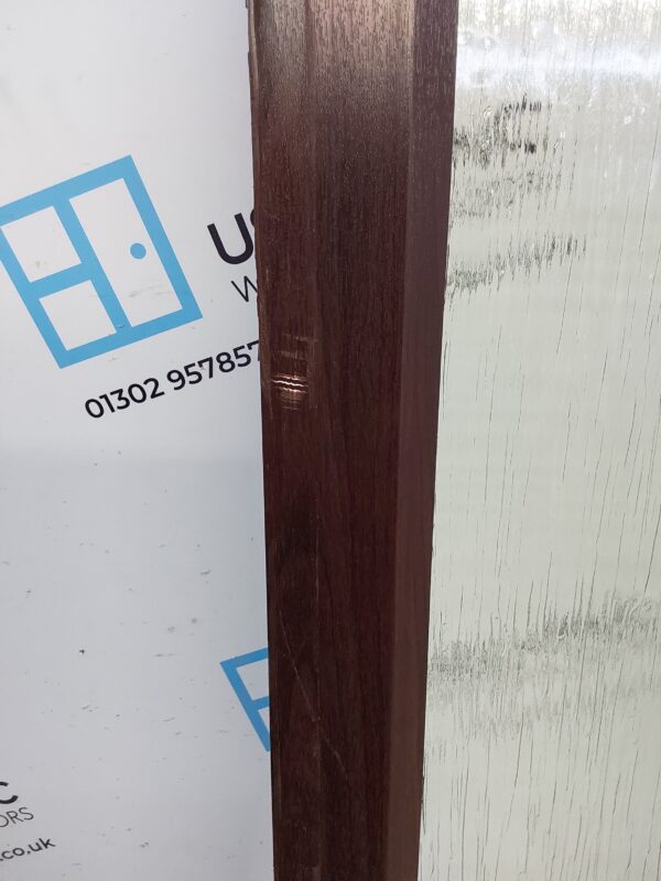 Used Rosewood Upvc Side Panel 370mm x 2035mm SC1054 - Image 3