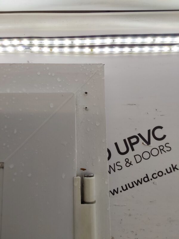 Used White Upvc French Doors 1215mm x 2340mm EA8 - Image 12