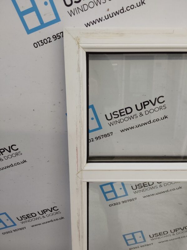 Used White Upvc Window 530mm x 1470mm W0003 - Image 4