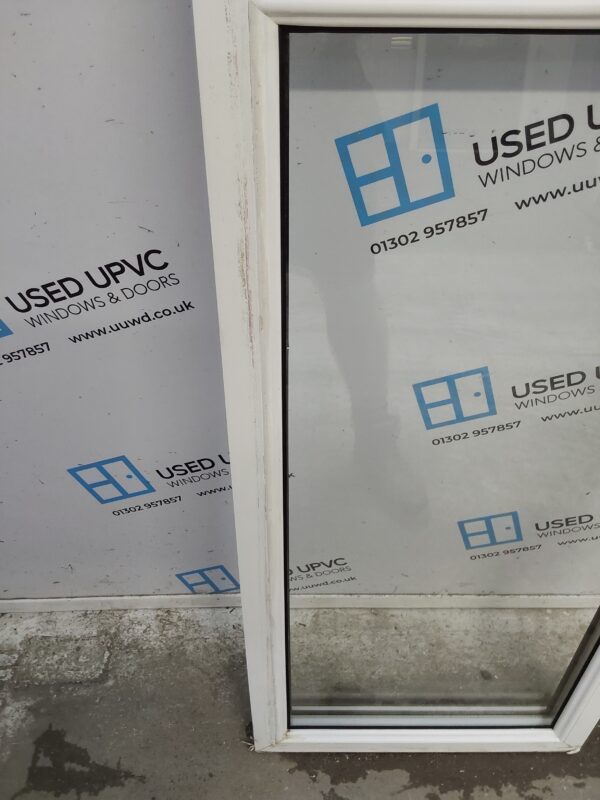 Used White Upvc Window 530mm x 1470mm W0003 - Image 5