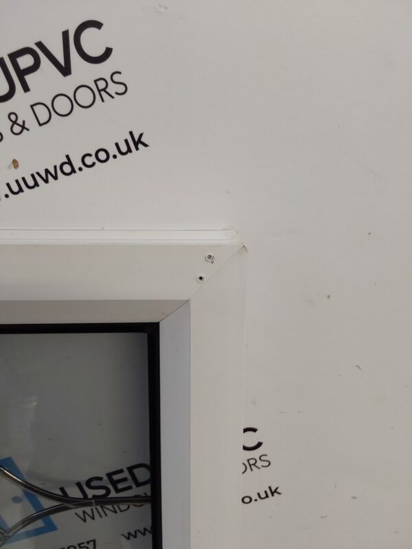 Used White Upvc Window 425mm x 1465mm W0168 - Image 3