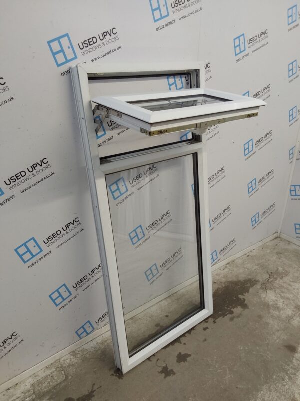 Used White Upvc Window 685mm x 1465mm C22080 - Image 3