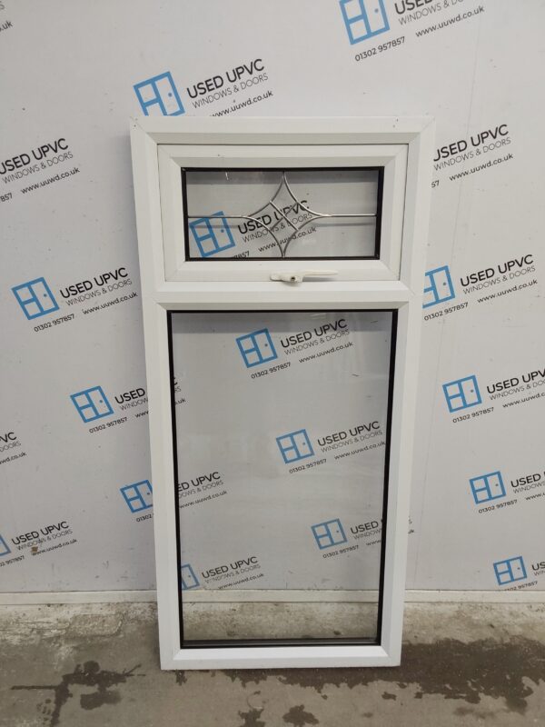 Used White Upvc Window 685mm x 1465mm C22080 - Image 4