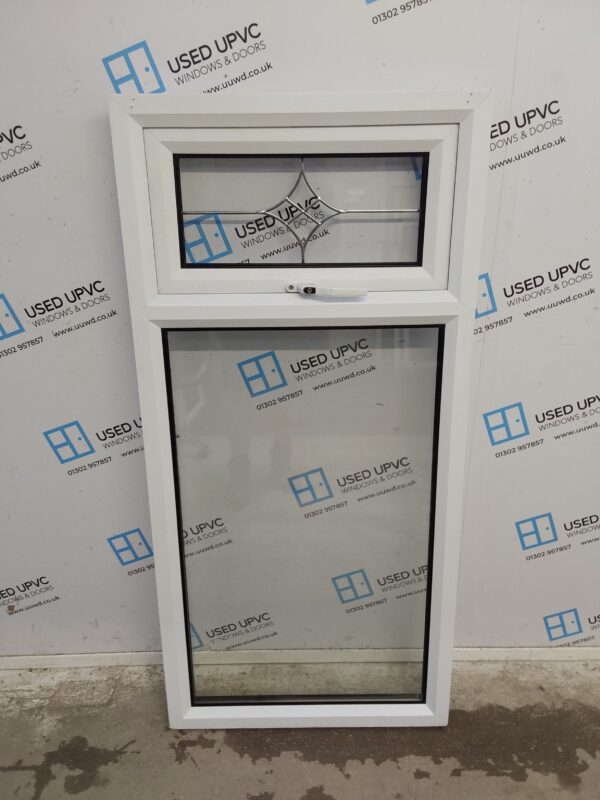 Used White Upvc Window 705mm x 1465mm C22081 - Image 4