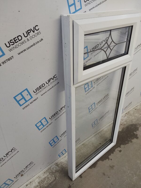 Used White Upvc Window 705mm x 1465mm C22039 - Image 5