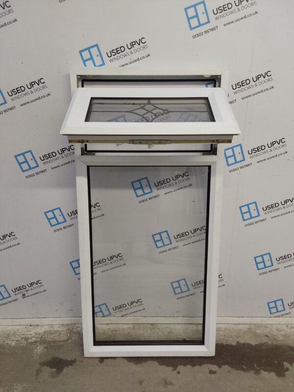 Used White Upvc Window 705mm x 1465mm C22039 - Image 2