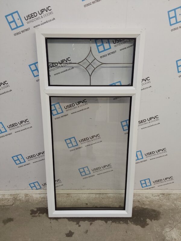 Used White Upvc Window 705mm x 1465mm SC1019 - Image 2