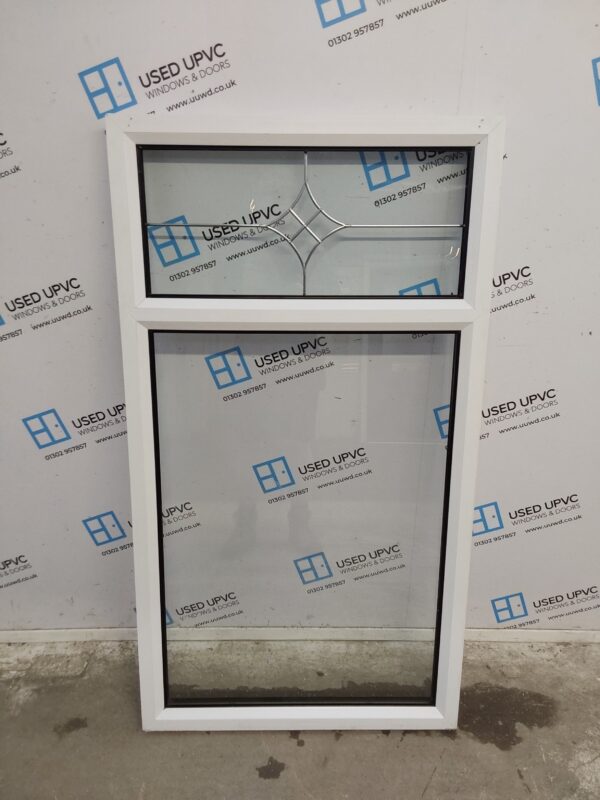 Used White Upvc Window 810mm x 1465mm C22034 - Image 2