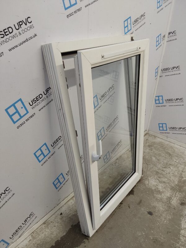 Used White Upvc Tilt And Turn Window 745mm x 1190mm W0445 - Image 3