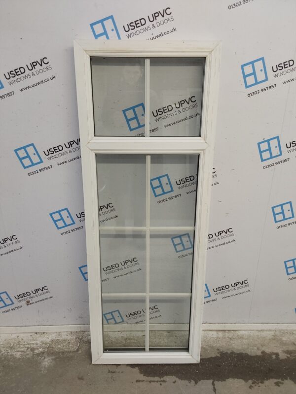 Used White Upvc Window 540mm x 1475mm W0481 - Image 2