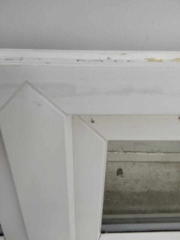 Used White Upvc Window 1190mm x 365mm C3089 - Image 6