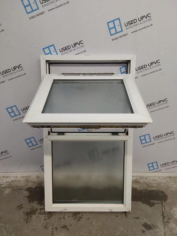 Used White Upvc Window 690mm x 1220mm C3100 - Image 2