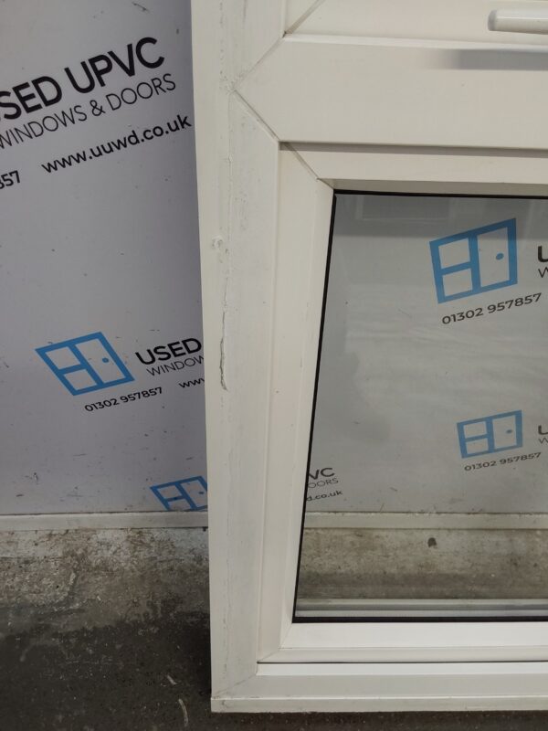 Used White Upvc Window 595mm x 1190mm C3103 - Image 7