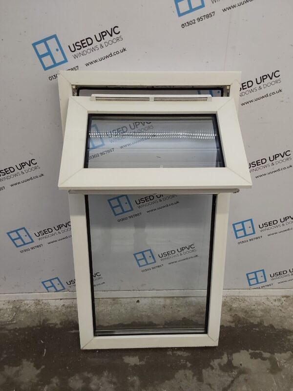 Used White Upvc Window 615mm x 1155mm C3104 - Image 2