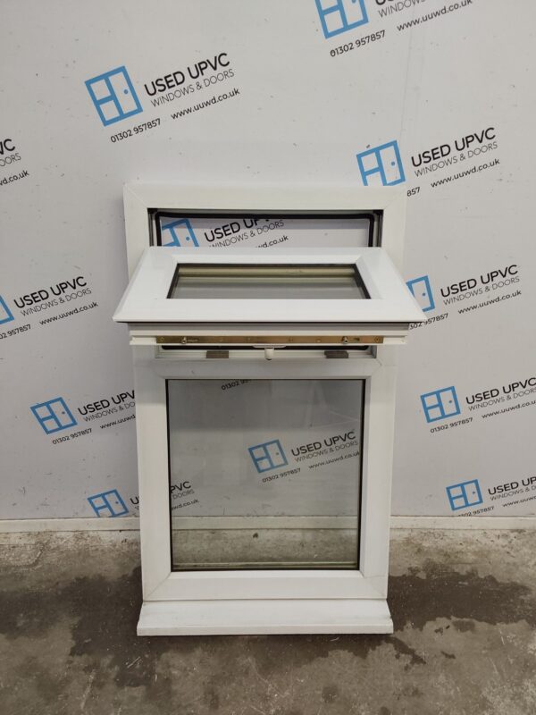 Used White Upvc Window 615mm x 1040mm C3106 - Image 2