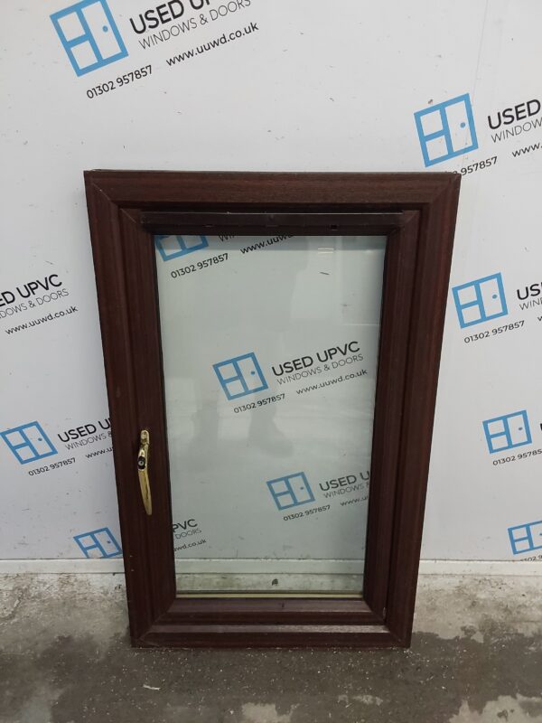 Used Woodgrain Upvc Window 615mm x 1000mm C3107 - Image 3