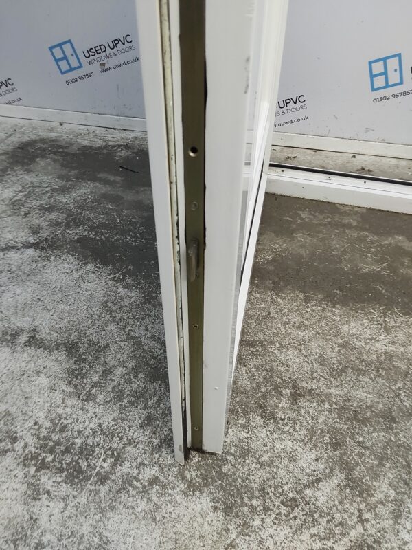 Used White Upvc Front Door 930mm x 2040mm (Reduce To 910mm) 0764 - Image 6