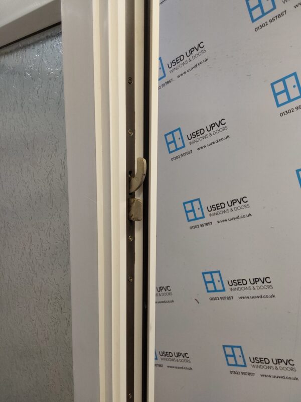 Used White Upvc Back Door 930mm x 2030mm 0645 - Image 4