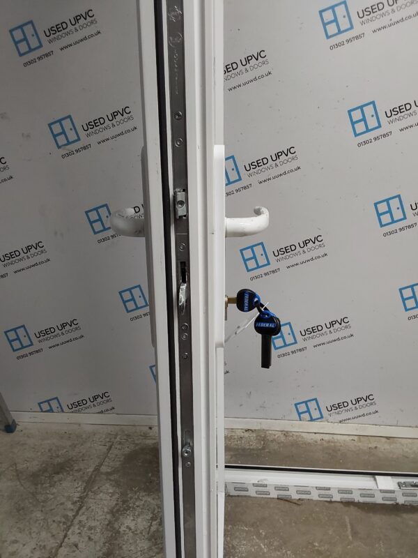 Brand New White Upvc French Doors 1490mm x 2060mm EA3 - Image 4