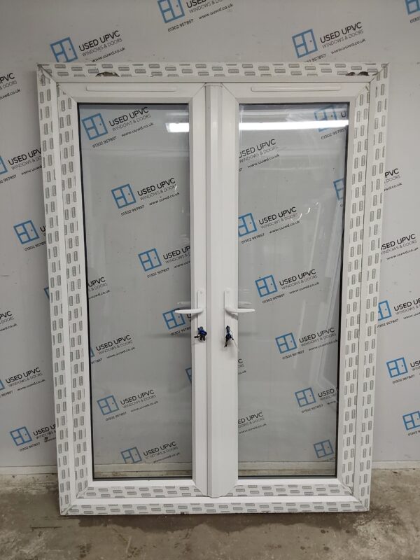Brand New White Upvc French Doors 1490mm x 2060mm EA3 - Image 6