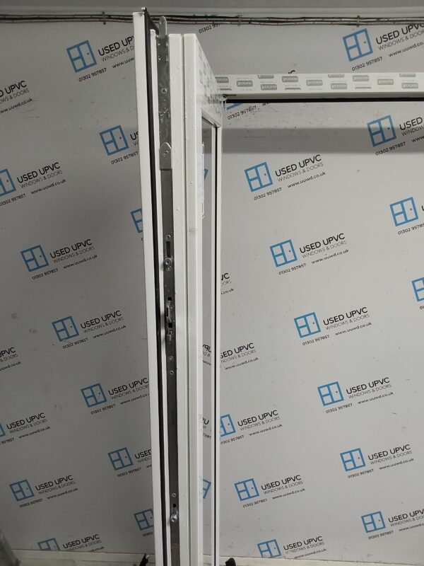 Brand New White Triple Glazed Upvc French Doors 1570mm x 2060mm EA9 - Image 3