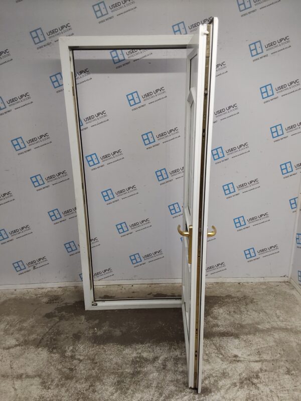 Used White Upvc Front Door 880mm x 2040mm 0453 - Image 3