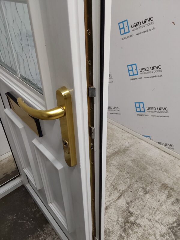 Used White Upvc Front Door 880mm x 2040mm 0453 - Image 5