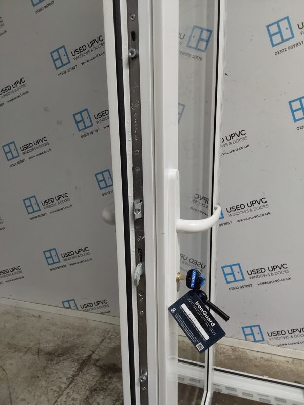 Brand New White Triple Glazed Upvc French Doors 1490mm x 2060mm EA15 - Image 4