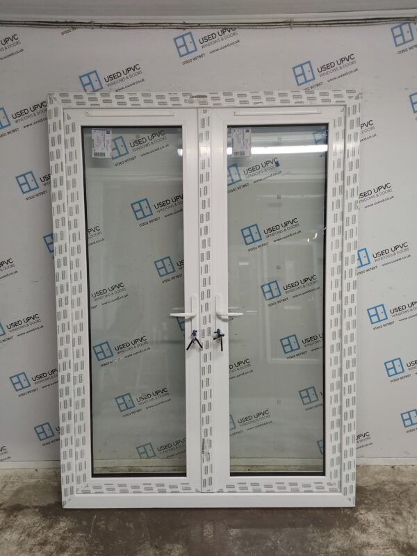 Brand New White Triple Glazed Upvc French Doors 1490mm x 2060mm EA15 - Image 6