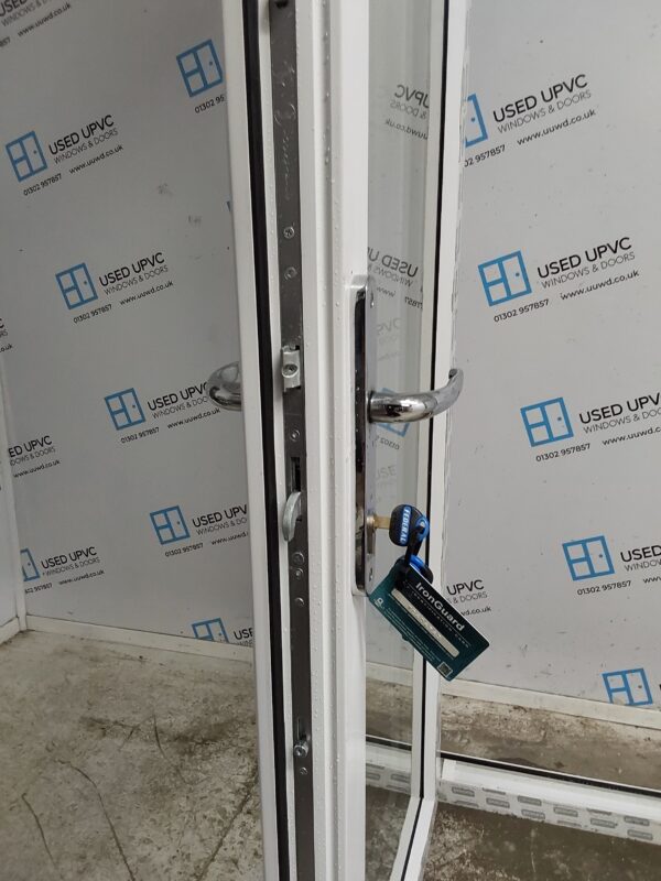 Brand New White Upvc French Doors 1490mm x 2035mm EA16 - Image 4