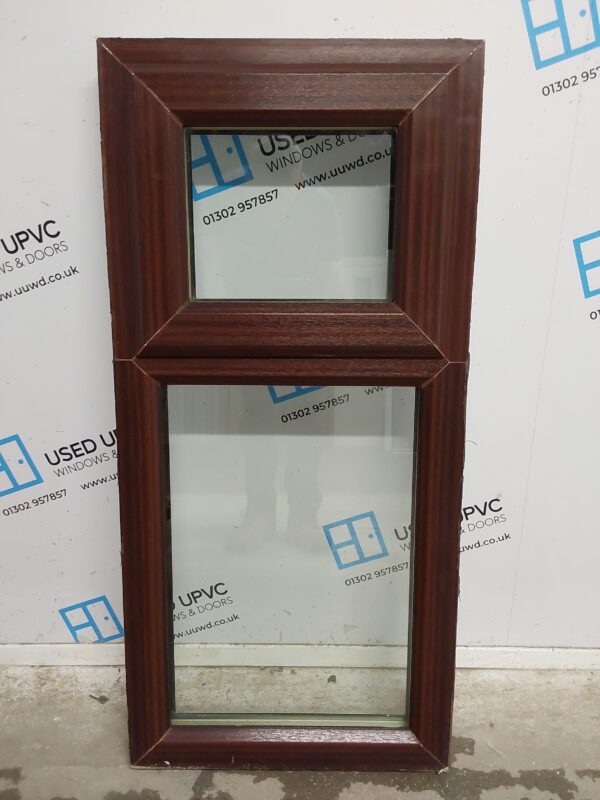 Used Woodgrain Upvc Window 480mm x 1020mm C3108