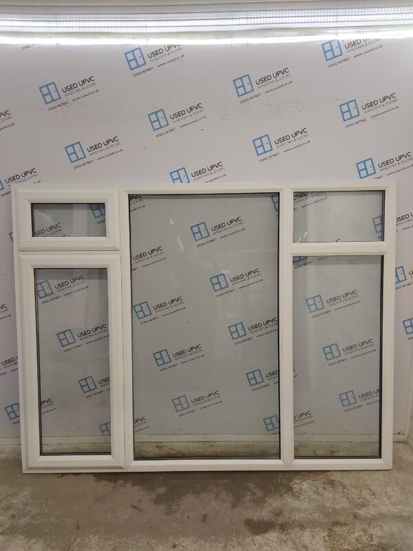 Used White Upvc Window 2125mm x 1650mm LW0065