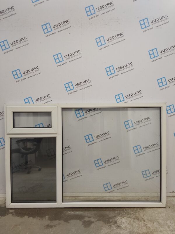 Used White Upvc Window 1805mm x 1175mm LW0062
