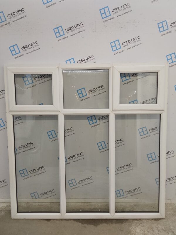 Used White Upvc Window 1685mm x 1675mm LW0050