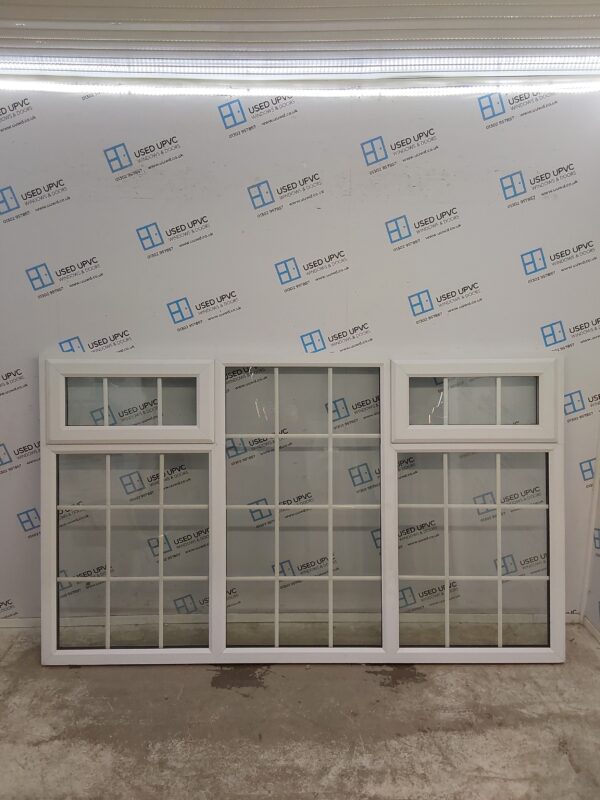 Used White Upvc Window 2245mm x 1340mm LW0010