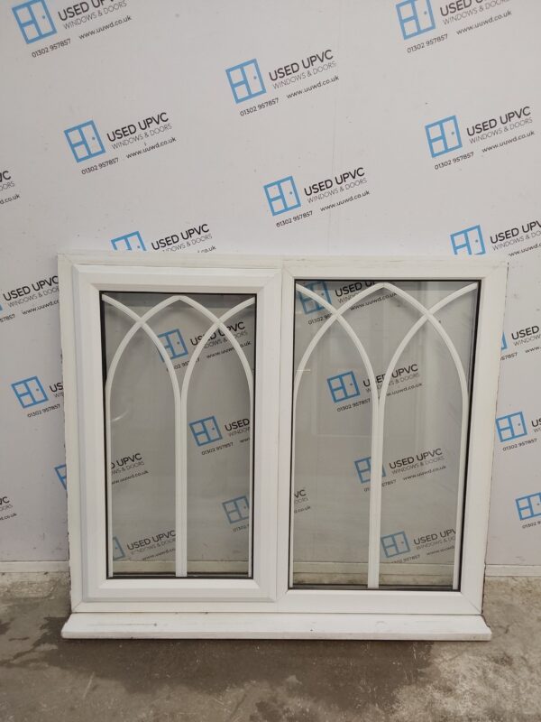 Used White Upvc Window 1360mm x 1210mm LW0120